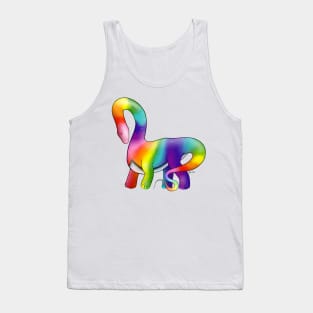 Rainbow Pride Dinosaur Tank Top